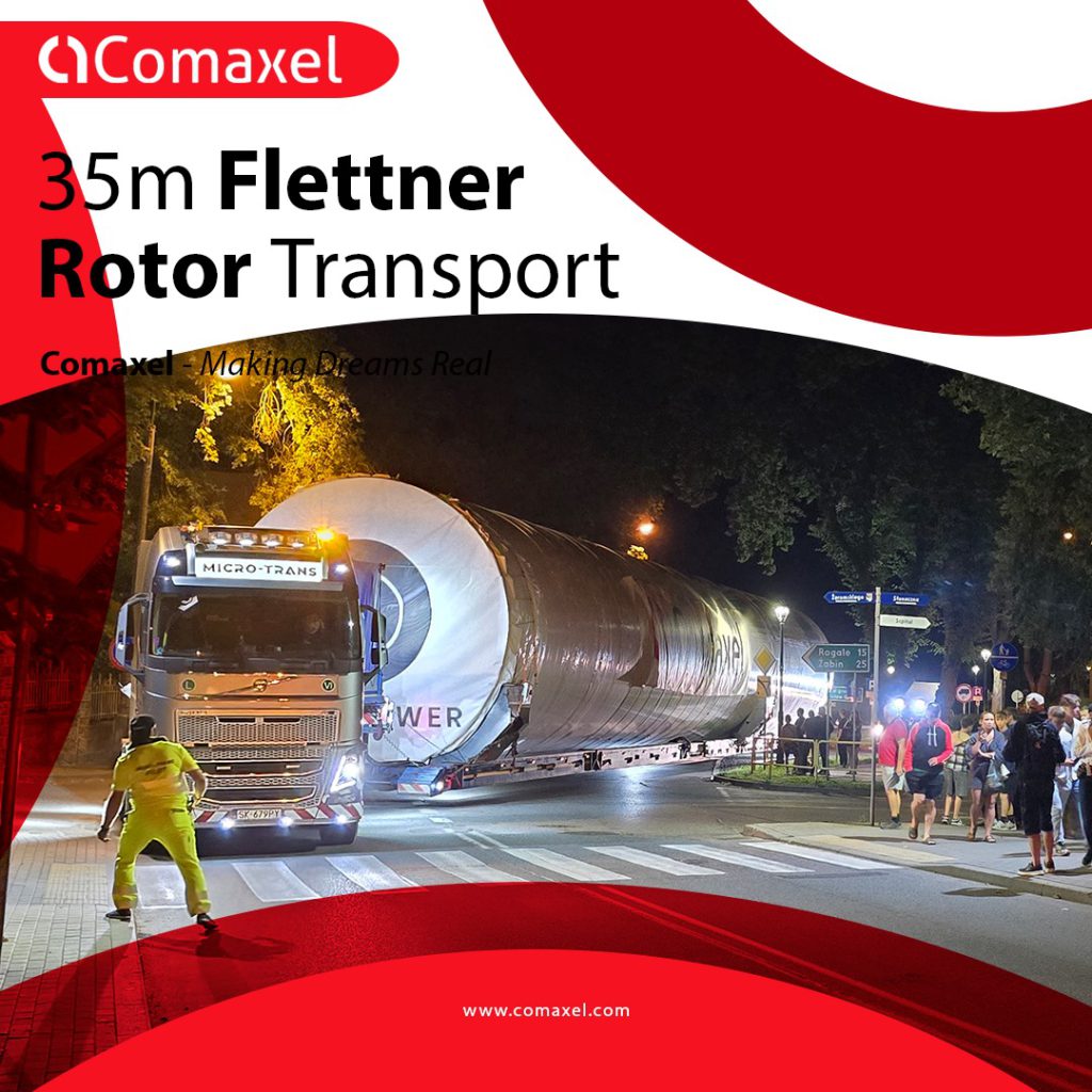 35m Flettner Rotor Transport – Comaxel Spółka z ograniczona ...
